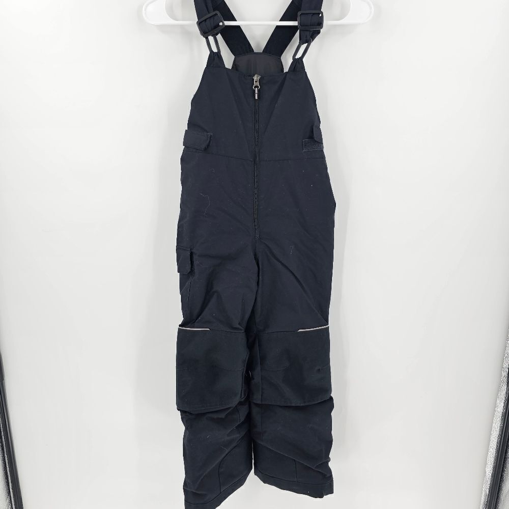 Columbia kids 6 7 xs snowpants snow skiing snowboard black overalls suit black